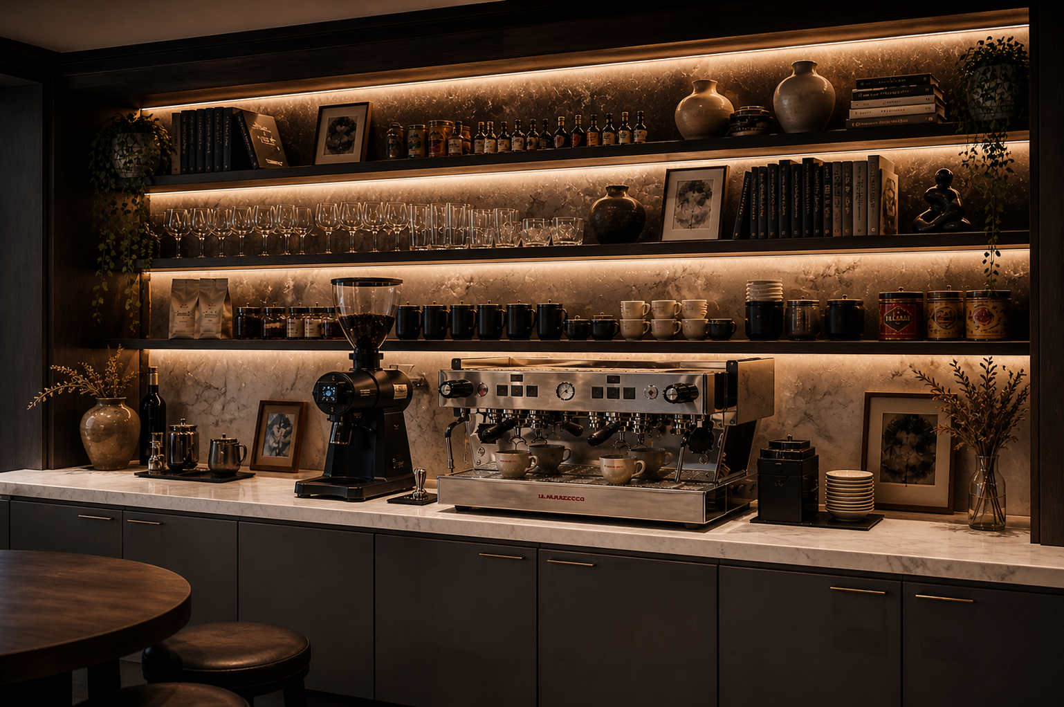 Balcão de café da Blimunda